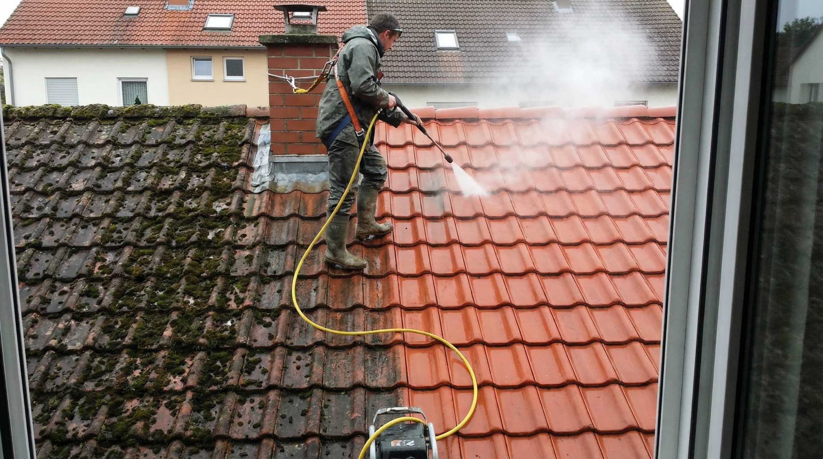 Dachreinigung / Dachreparatur